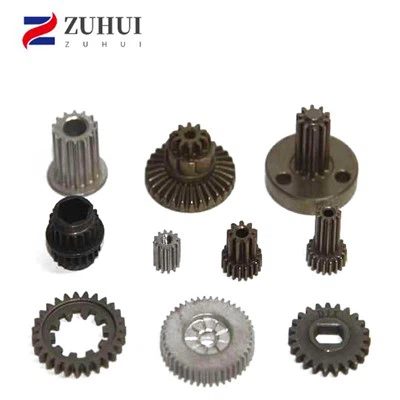 What is the effect of shock load on a small spur gear?